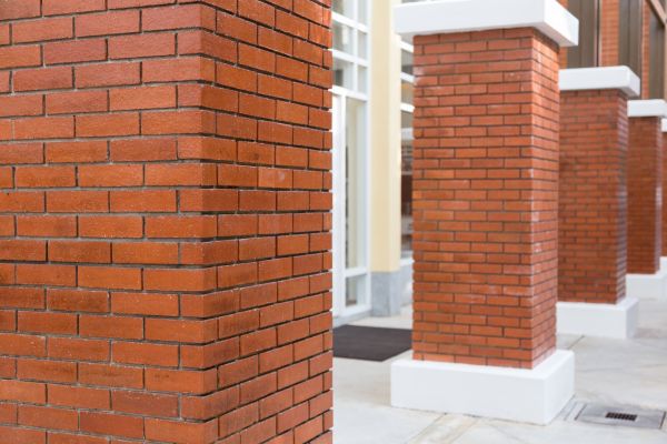 Brick Column Installation in Lewes
