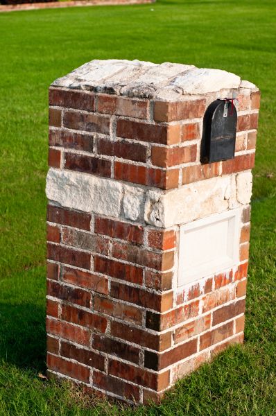 Brick Mailbox Installation in Lewes