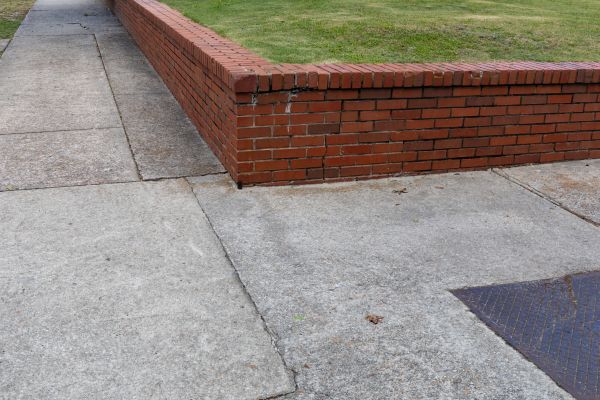 Brick Retaining Wall Repair in Lewes