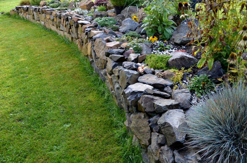 Completed Stone Wall
